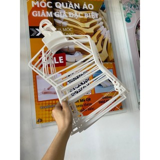 Móc bộ phối set quần áo trẻ em loại dày, đầu móc xoay 360 tiện dụng
