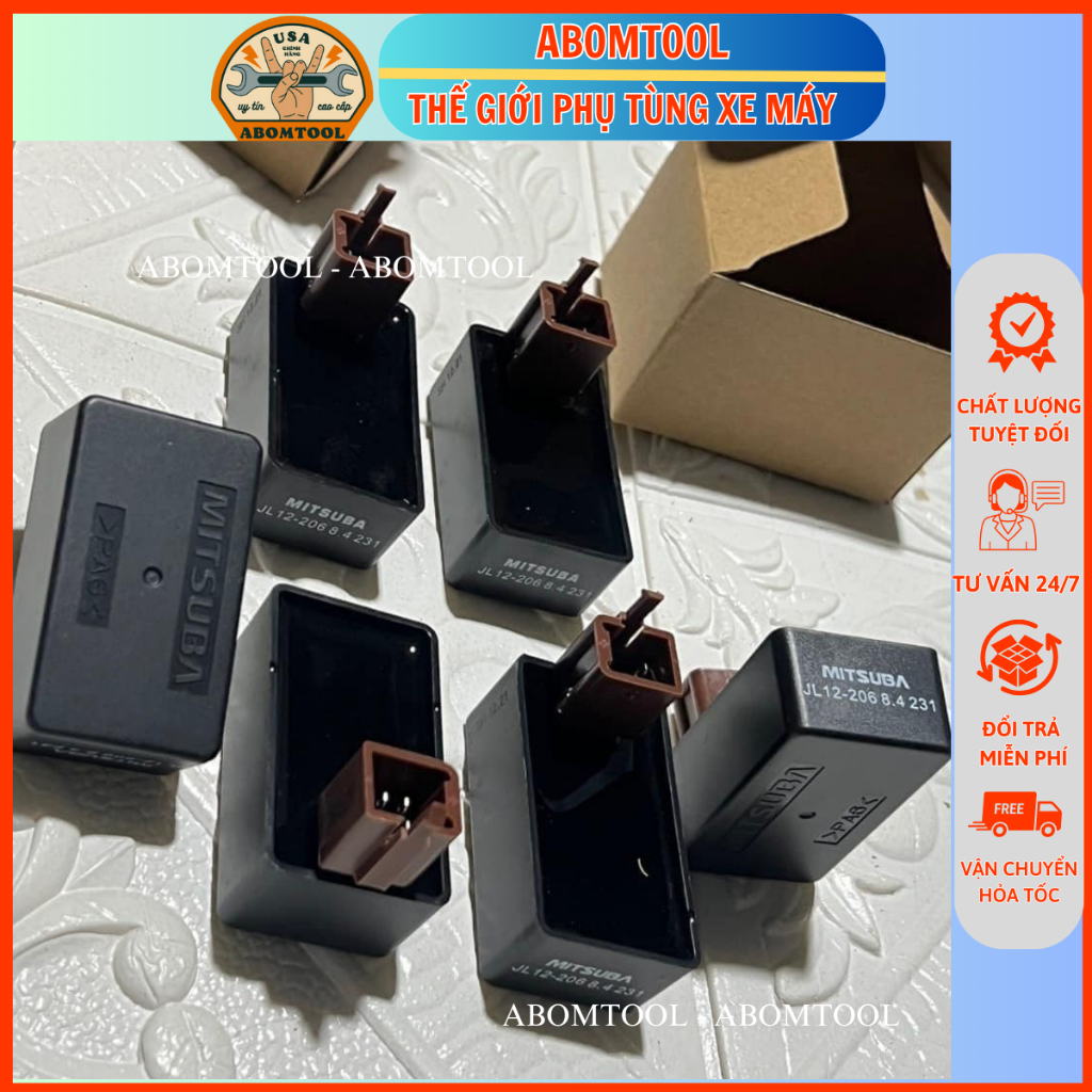 IC 5 chân xe máy Dream/Wave hàng MITSUBA cao cấp ABOMTOOL