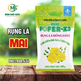 Phân bón rụng lá mai fofer-x3