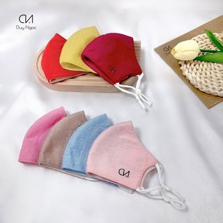 Khẩu Trang Trẻ em từ 1-3 tuổi vải Linen Sắc Xuân Plus Duy Ngọc Cao Cấp - Trong BST "CẢM HỨNG MÙA XUÂN" (9820)