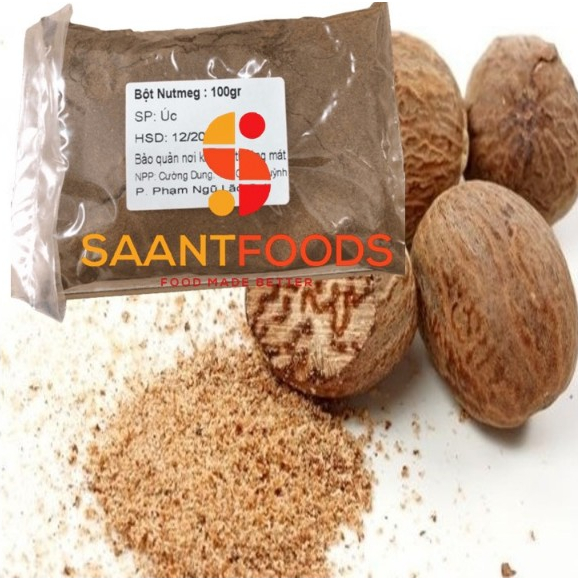 Bột Nhục Đậu Khấu (Nutmeg Powder) 100gram