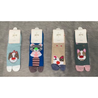 Combo 4 đôi vớ tất nữ hình in 3D, thun cotton , vớ có phần mũi ngộ nghĩnh ,không trùng lập, ảnh thật bảo đảm giao