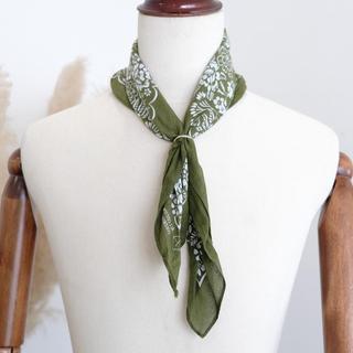 Khăn Bandana màu xanh cốm - phụ kiện thời trang siêu đẹp