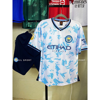 Áo Bóng Đá 🌟 Bộ Đồ Bóng Đá CLB Manchester City Sân khách 23/24