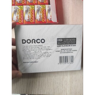 DAO LAM,LƯỠI LAM DORCO ĐỎ HÀN QUỐC (GIÁ 1 HỘP NHỎ ×5 LƯỠI).