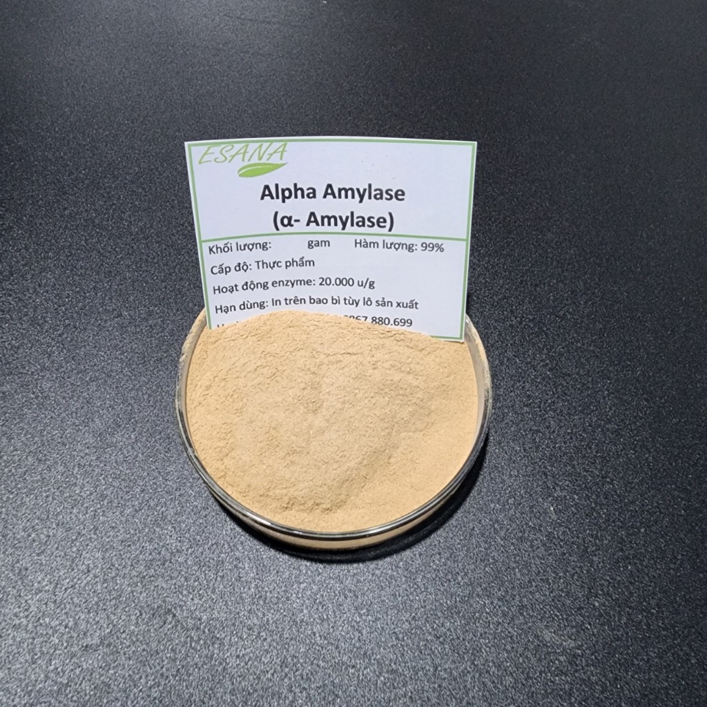 Enzyme alpha amylase cấp thực phẩm