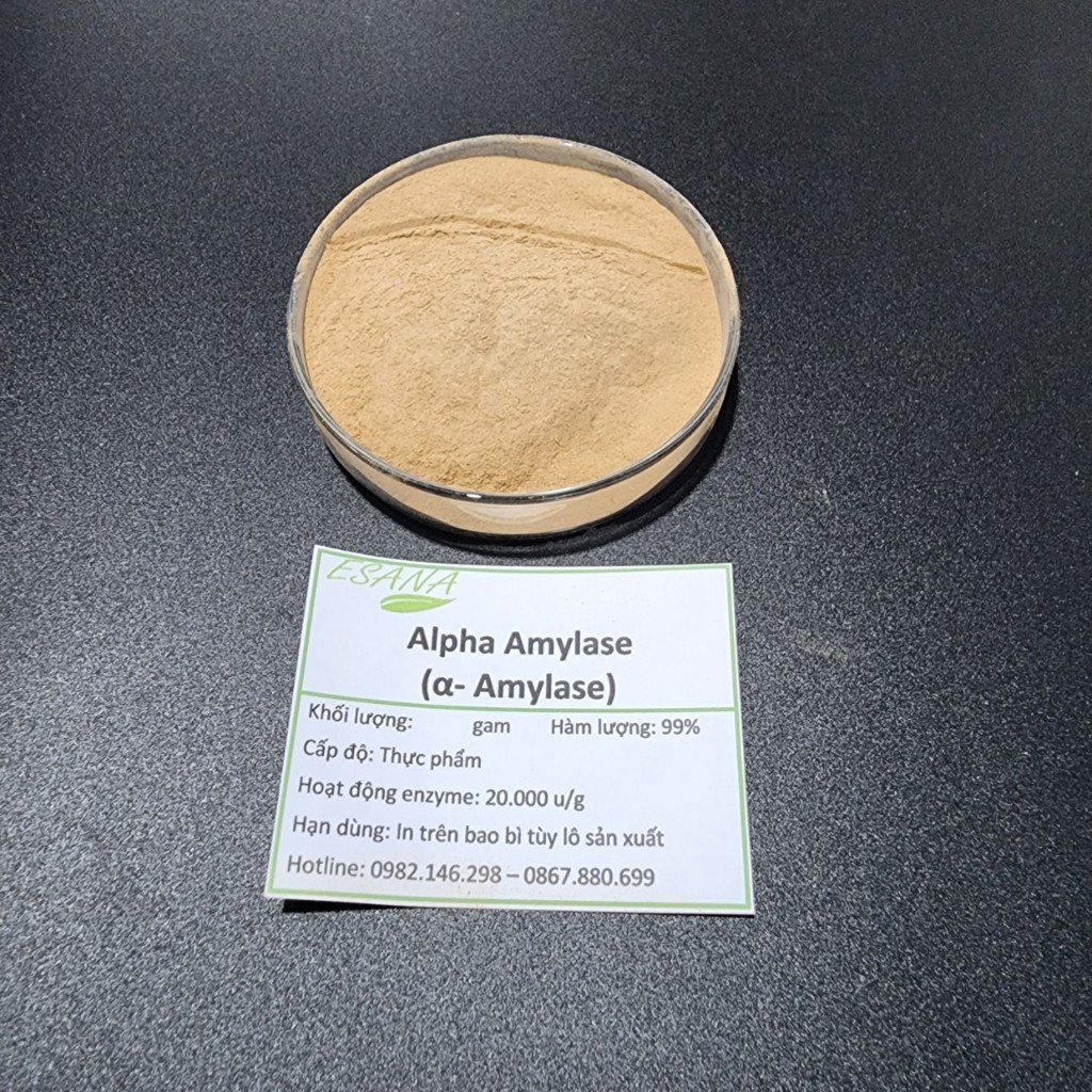 Enzyme alpha amylase cấp thực phẩm
