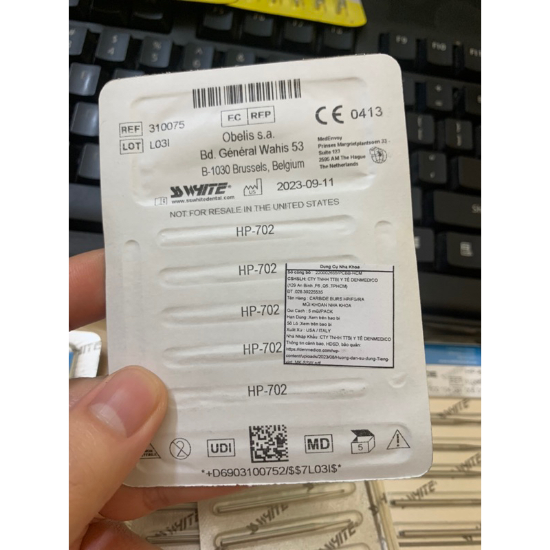 Mũi khoan Swhite HP tròn nhiều mã