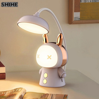 Đèn Học LED Để Bàn Làm Việc Đọc Sách Tích Điện Bảo Vệ Mắt 3 Chế Độ Sáng Đèn Phòng Ngủ