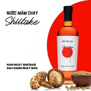  Nước mắm chay Làng Chài Xưa nấm ngọt Shiitake Nhật Bản, đậu nành, thơm dứa