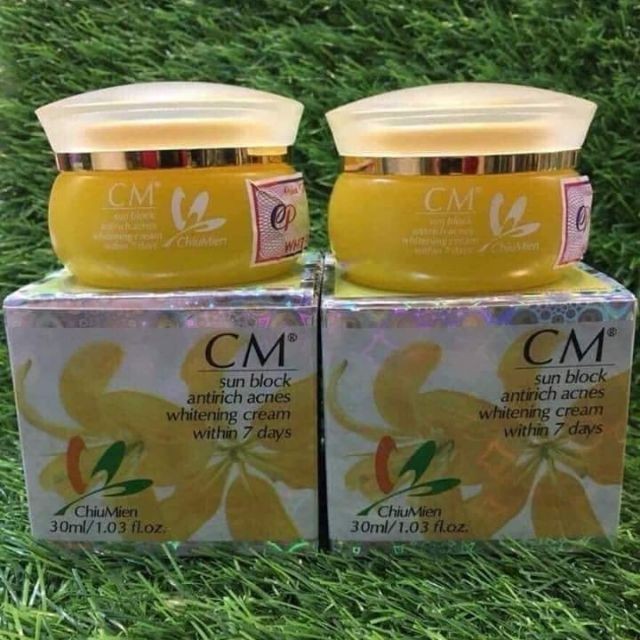 Kem CM ChiuMien dưỡng trắng da, giảm mụn, chống lão hoá 30g