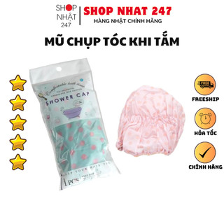 [Hỏa Tốc HN] Mũ chụp tóc khi tắm Nội địa Nhật Bản