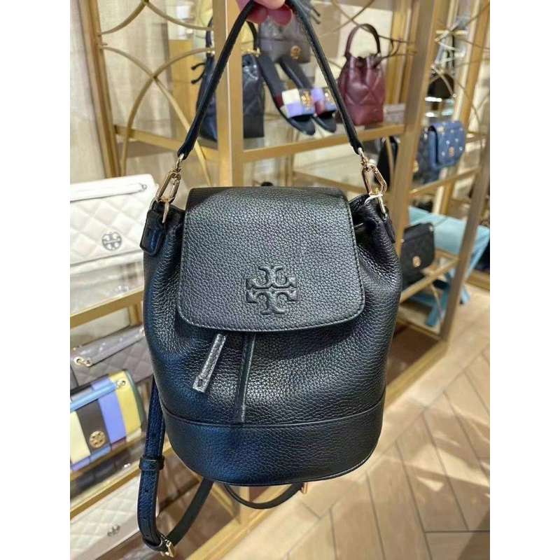 📛RẺ VÔ ĐỊCH📛BALO TB 137409 THEA MINI PEBBLED BUCKET DA THẬT NỮ SIÊU ĐẸP