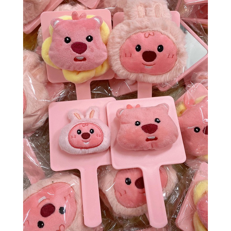 Gương lược gỡ rối hình Loopy dễ thương đáng yêu