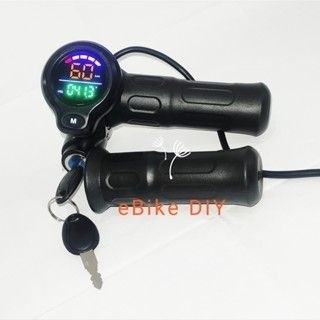 Tay ga xe điện báo volt, tốc độ, odo, trip