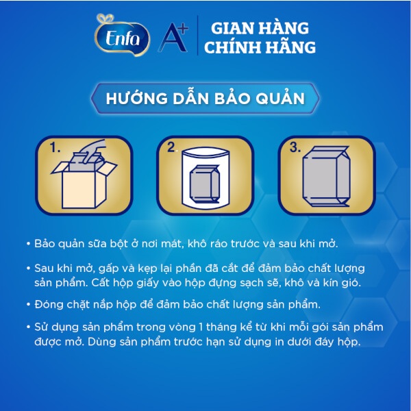 Sữa Enfamil Enspire Xanh Hộp giấy nhập khẩu 850g
