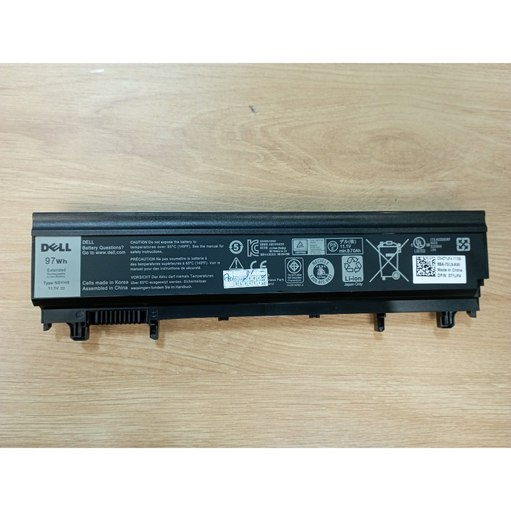 Pin Dell latitude E5440 E5540 VV0NF M7T5F FT6D9 7W6K0 1N9C0 F49WX N5YH9 ZIN mới 100%
