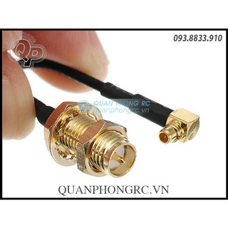 Dây chuyển jack MMCX  sang SMA ( CÓ KIM/ KHÔNG KIM)