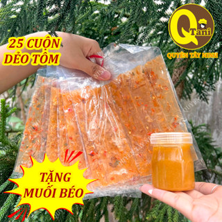 5 Bịch Bánh Tráng Dẻo Tôm Hành Phi Tặng Kèm Muối Béo | Bánh Tráng Quyên Tây Ninh