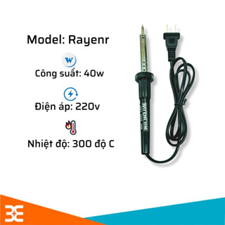 Mỏ hàn thiếc, Tay Hàn thiếc Rayenr 220v 40w, mỏ hàn chì mini hàn linh kiện điện tử
