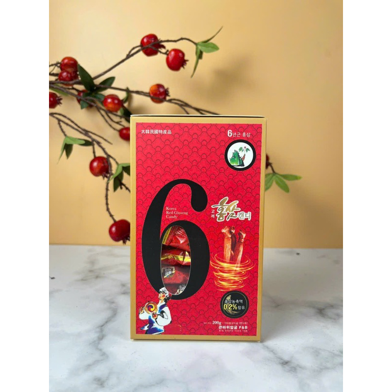 Kẹo hồng sâm Hàn Quốc
