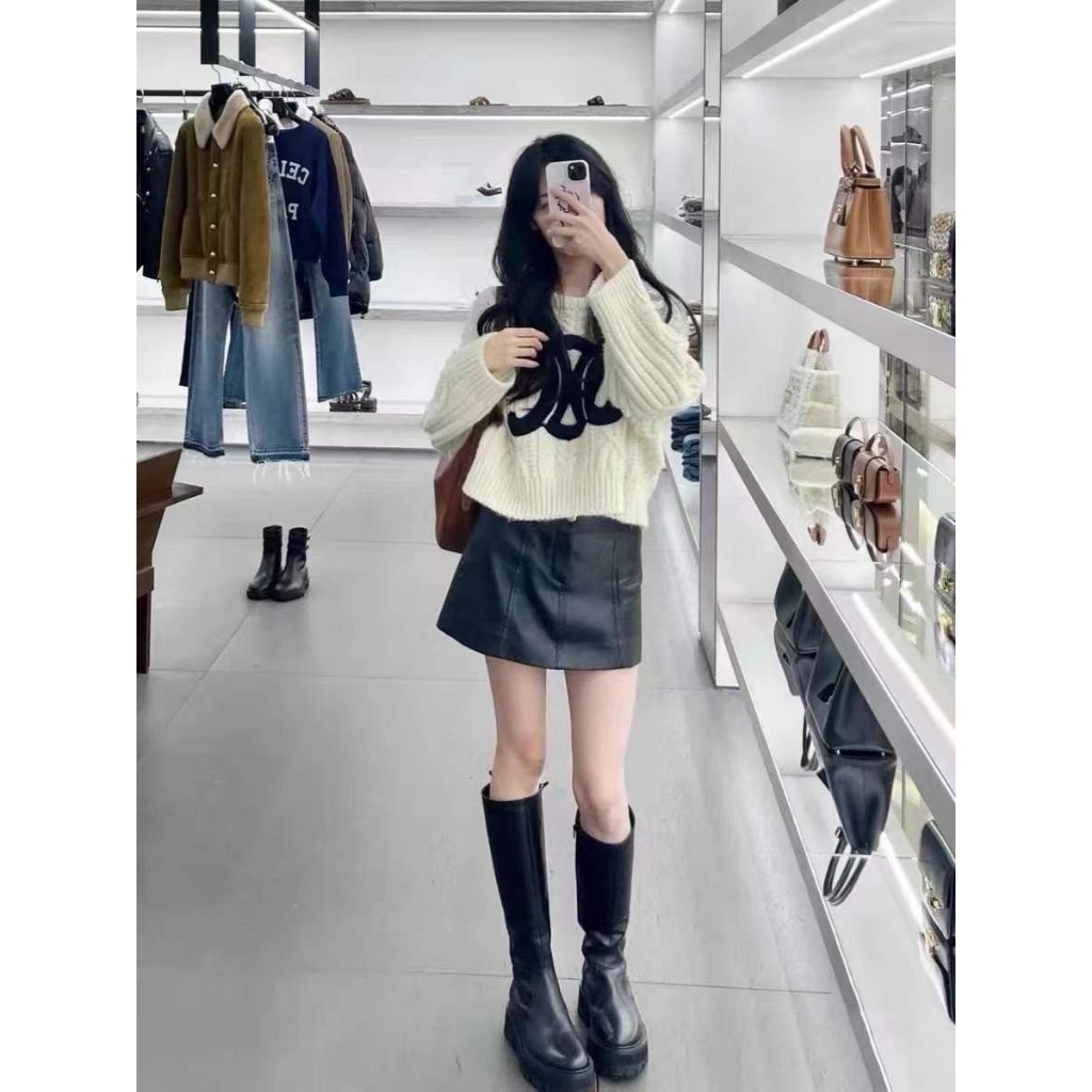 Áo len chữ X hot hit