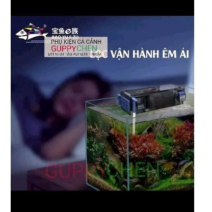 Lọc Tràn Trên Kẹp Thành Bể Cá Cảnh Thủy Sinh - BAOYU G30 G50 G60