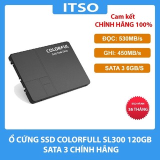 Ổ cứng SSD Colorful 128GB 256GB 2.5″ SL300 SL500 SATA 3 chính hãng