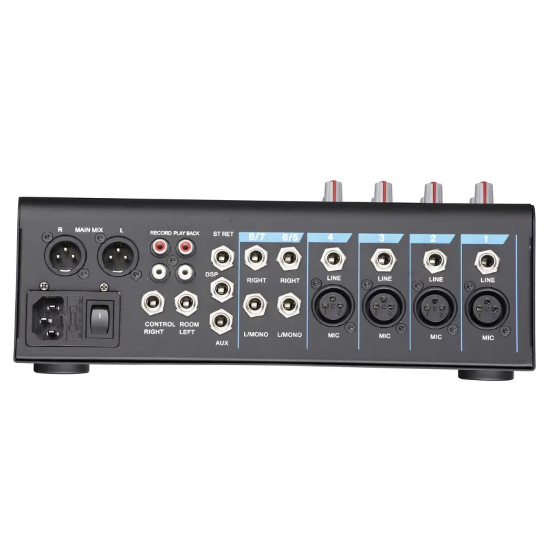 Mixer Soundking KG08 - Bàn trộn 8 line chính hãng - Kết nối USB