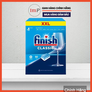 Viên rửa chén bát FINISH Classic Essential dành cho máy rửa chén bát - Hàng chính hãng - ImP