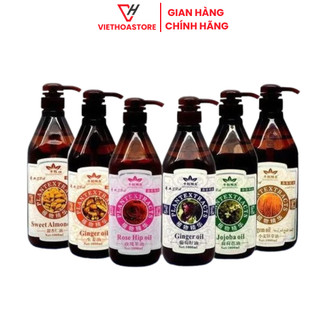 Tinh dầu massage body 800ml thư giãn toàn thân , tinh dầu massage dùng kết hợp các liệu pháp massage