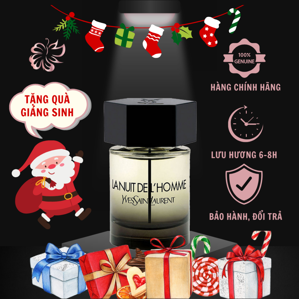Nước hoa nam La Nuit De L'Homme edt size du lịch 10ml