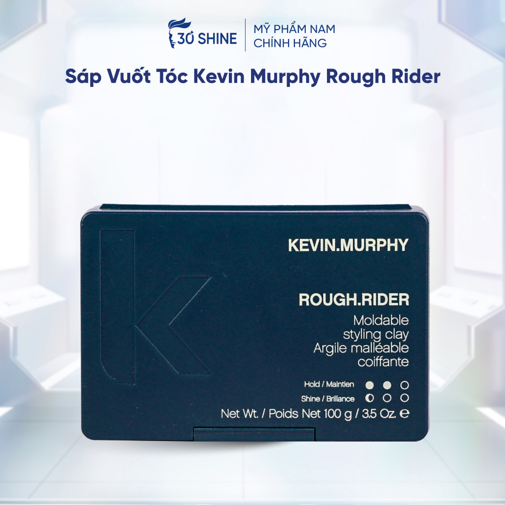 Sáp vuốt tóc nam 30Shine Kevin Murphy Rough Rider giữ nếp tóc cực đỉnh không bóng dễ dàng tạo kiểu lại với mũ bảo hiểm