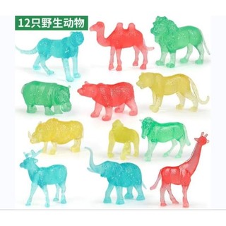 Set 10 mô hình động vật, khủng long
