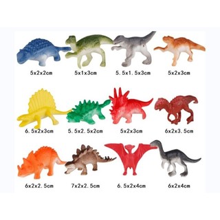 Set 10 mô hình động vật, khủng long