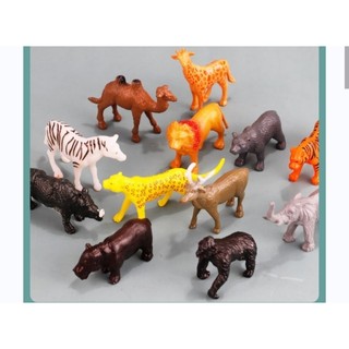 Set 10 mô hình động vật, khủng long