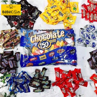 Socola Mỹ mix các loại chuẩn ngon Milkyway/Snickers/ Kitkat/ Almond Joy/ Twix/ Grand/Reese....100G
