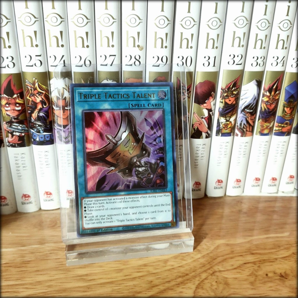 Thẻ bài Yugioh Chính Hãng Triple Tactics Talent