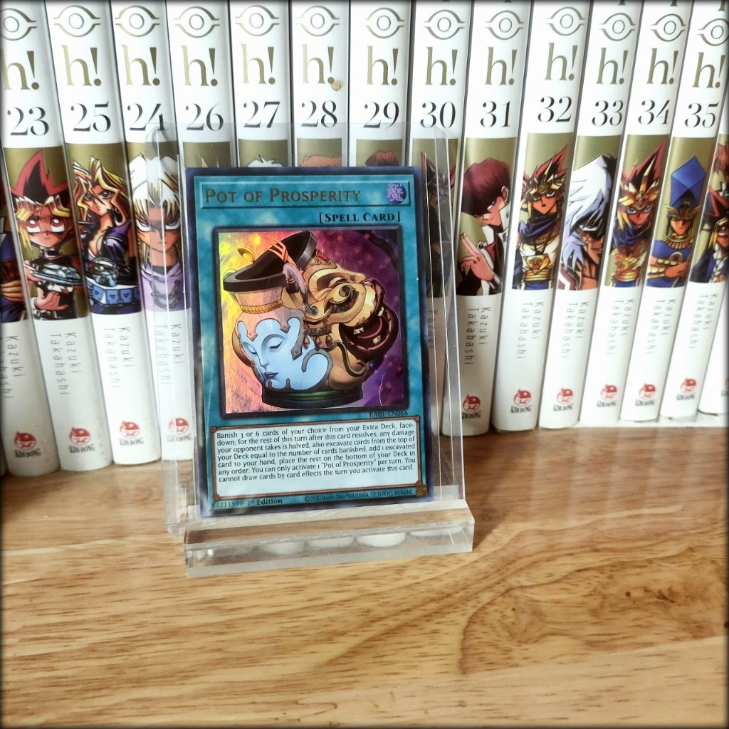 Thẻ bài Yugioh Chính Hãng Pot of Prosperity