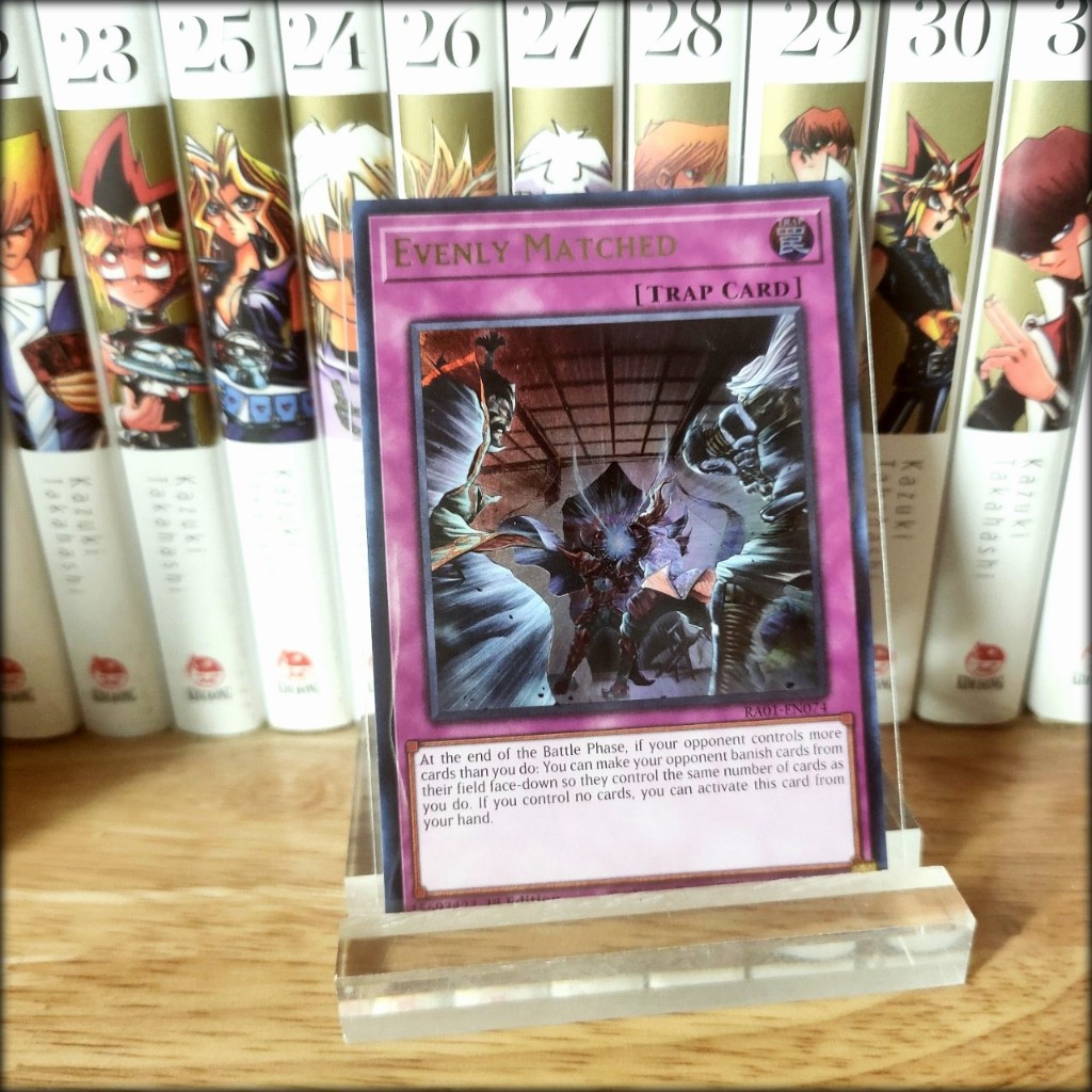 Thẻ bài Yugioh Chính Hãng Evenly Matched