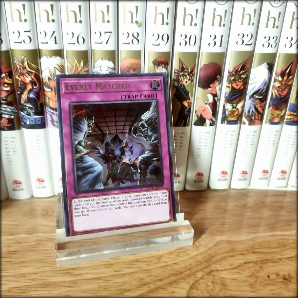 Thẻ bài Yugioh Chính Hãng Evenly Matched
