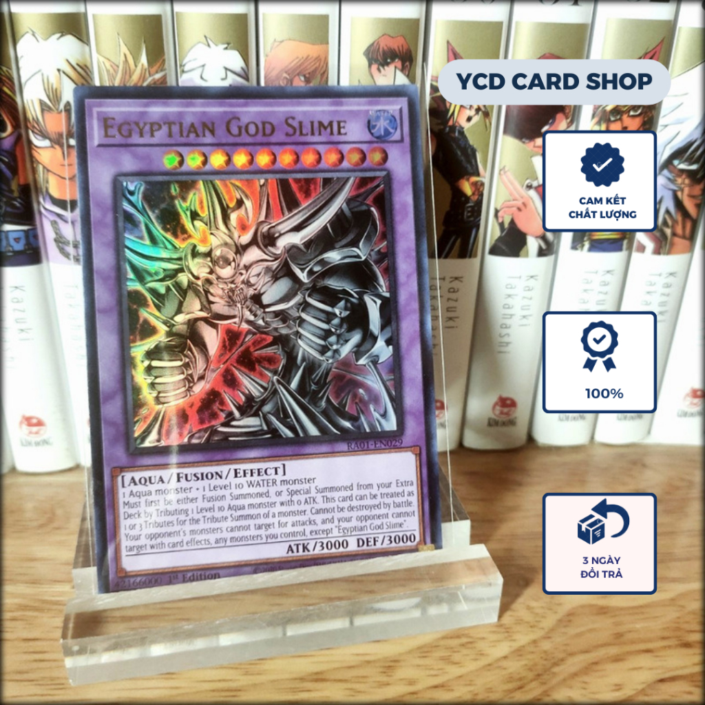 Thẻ bài Yugioh Chính Hãng Egyptian God Slime