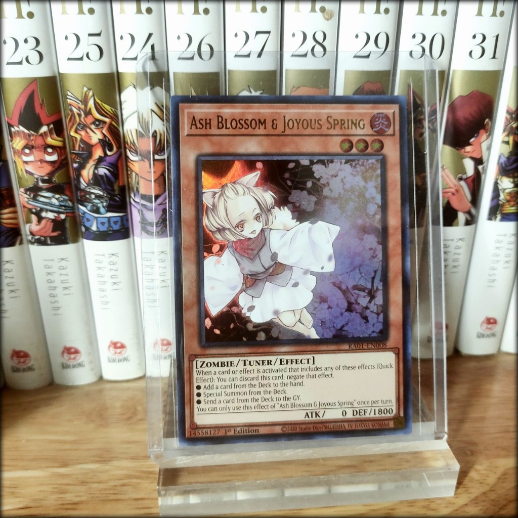 Thẻ bài Yugioh Chính Hãng Ash Blossom & Joyous Spring