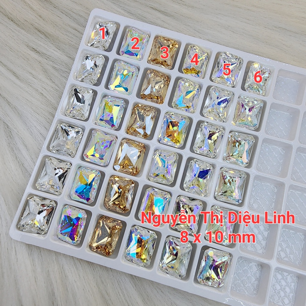 Đá khối K9 hình chữ nhật vát góc 8x10 mm