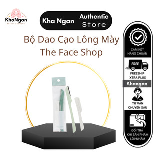 Bộ Đôi Dao Cạo Lông Mày The Face Shop Daily Beauty Tools Folding Eyebrow Trimmer