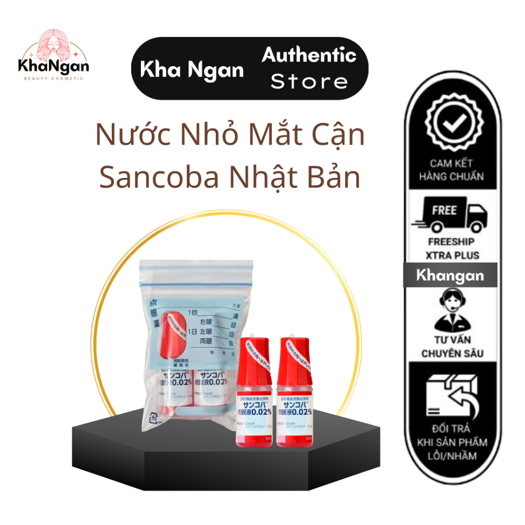 Nước nhỏ mắt cận Sancoba Nhật Bản