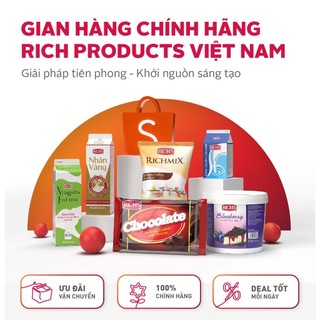 Sô-cô-la Compound Đen Rich's Thỏi 1Kg [16015]