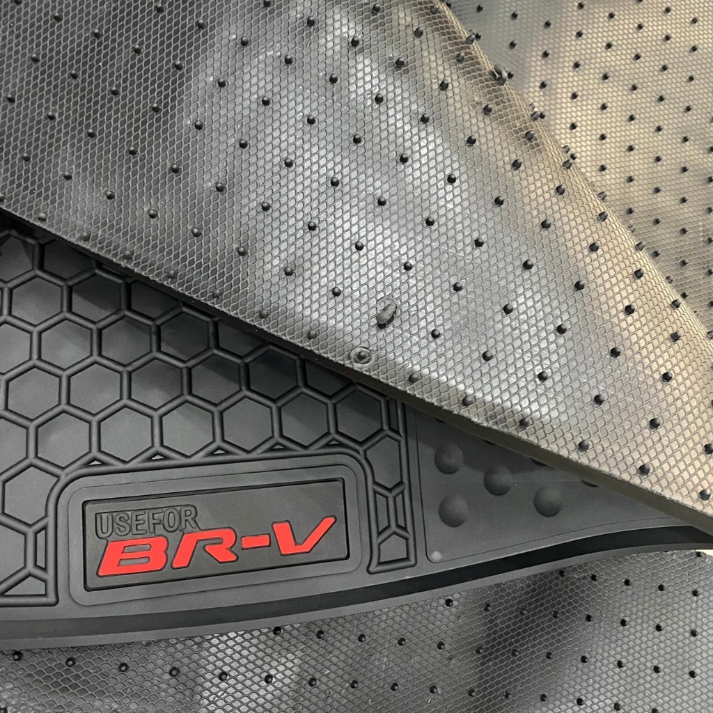 Lót sàn cao su xe ô tô Honda BRV 2023 2024 màu đen