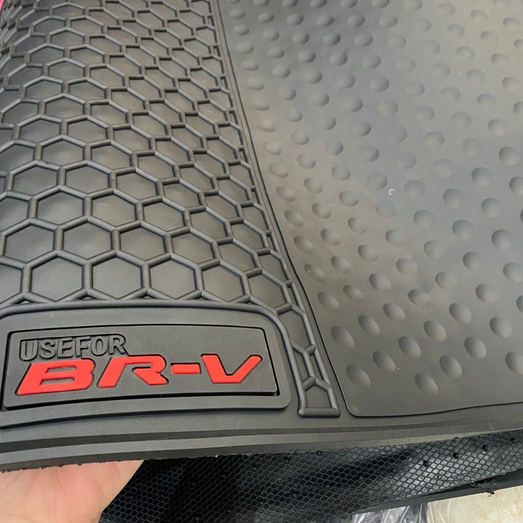 Lót sàn cao su xe ô tô Honda BRV 2023 2024 màu đen