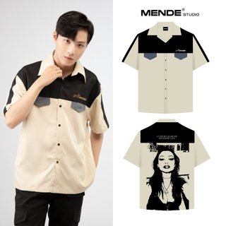 Cyrus shirt - áo sơ mi tay ngắn mende - 3 màu